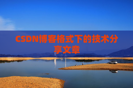 CSDN博客格式下的技术分享文章